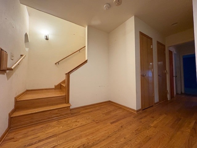 8834 S E End Ave, Chicago, IL 60617 - staircase with wood finished floors and baseboards