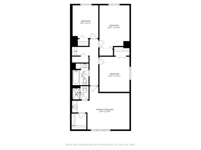 959 S Fern Ave, Elmhurst, IL 60126 - home floor plan
