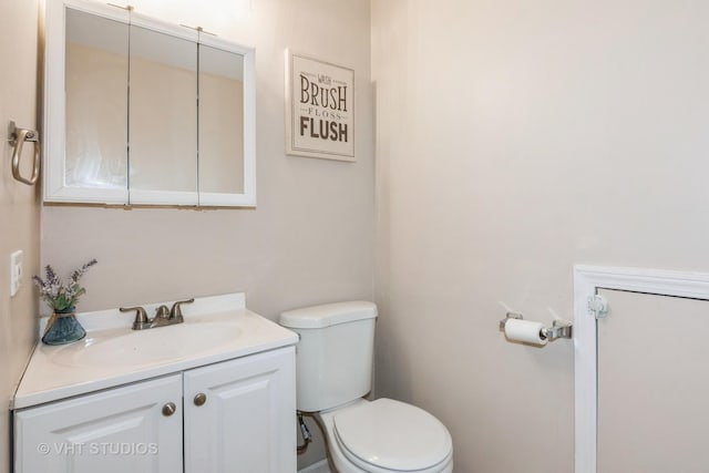 407 Greenfield Rd, Shorewood, IL 60404 - bathroom with vanity and toilet
