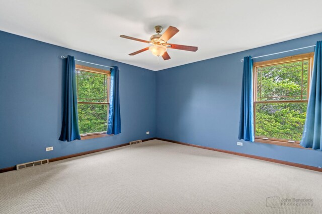 19N050 Felsmith Rd, Hampshire, IL 60140 - carpeted spare room with a ceiling fan and baseboards