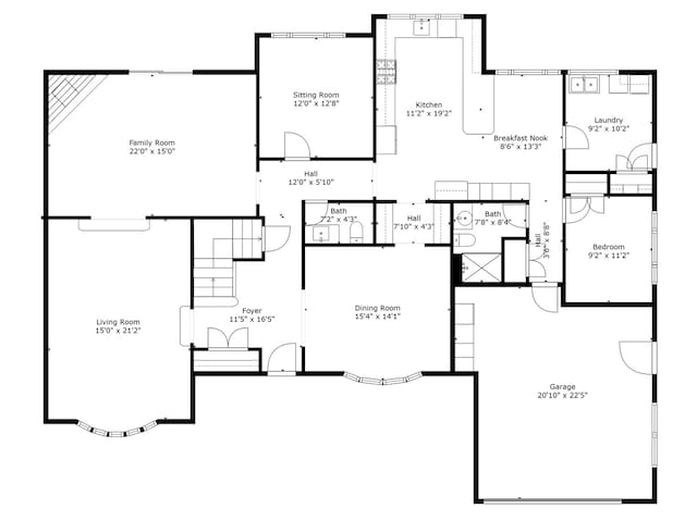 2510 Marian Ln, Wilmette, IL 60091 - room layout
