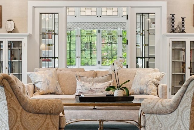 view of living area
