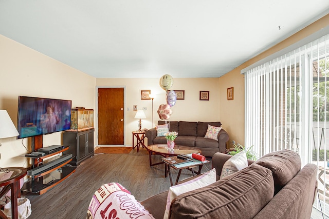 10701 S Keating Ave Unit 1C, Oak Lawn, IL 60453 - living room with healthy amount of natural light and wood finished floors
