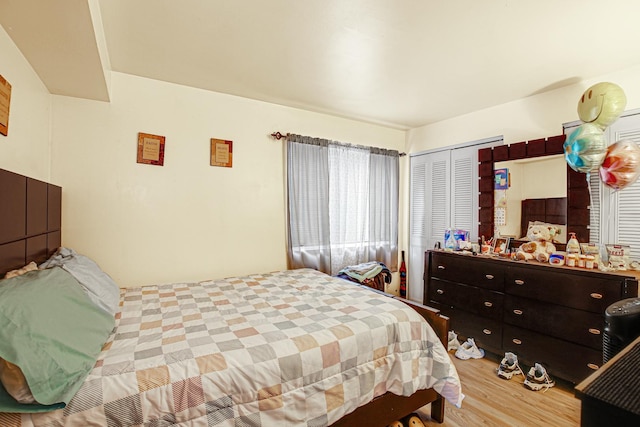 10701 S Keating Ave Unit 1C, Oak Lawn, IL 60453 - bedroom featuring light wood finished floors and a closet