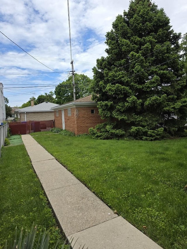 6124 W Berteau Ave, Chicago, IL 60634 - view of yard