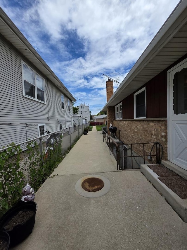 6124 W Berteau Ave, Chicago, IL 60634 - view of patio / terrace