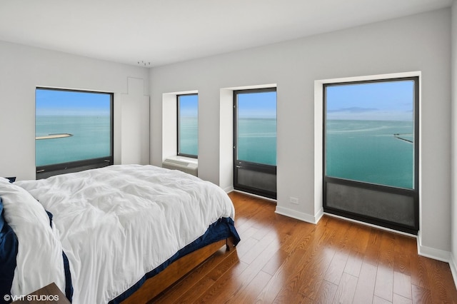 1100 N Lake Shore Dr Unit 33A, Chicago, IL 60611 - bedroom featuring wood finished floors and baseboards