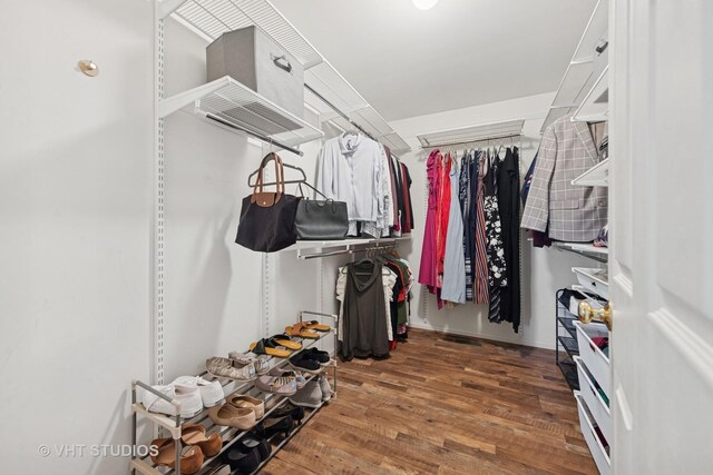 25338 Scott Dr, Plainfield, IL 60544 - spacious closet with wood finished floors