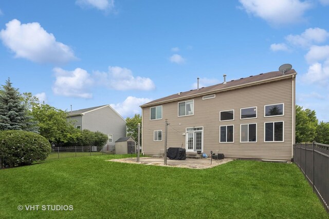 25338 Scott Dr, Plainfield, IL 60544 - back of house with a patio and entry steps