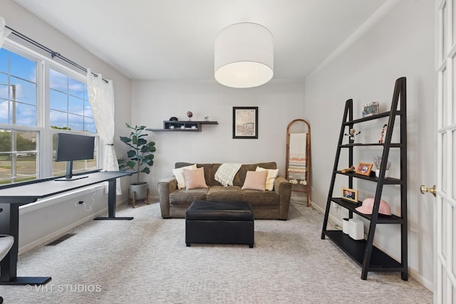 25338 Scott Dr, Plainfield, IL 60544 - carpeted living room featuring baseboards