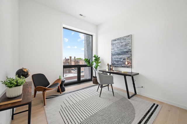 2354 W Farragut Ave Unit Ph-404, Chicago, IL 60625 - office space featuring light wood finished floors and baseboards