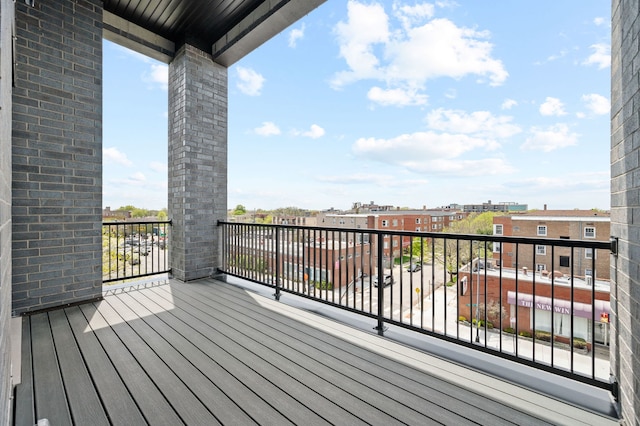 2354 W Farragut Ave Unit Ph-404, Chicago, IL 60625 - view of wooden terrace