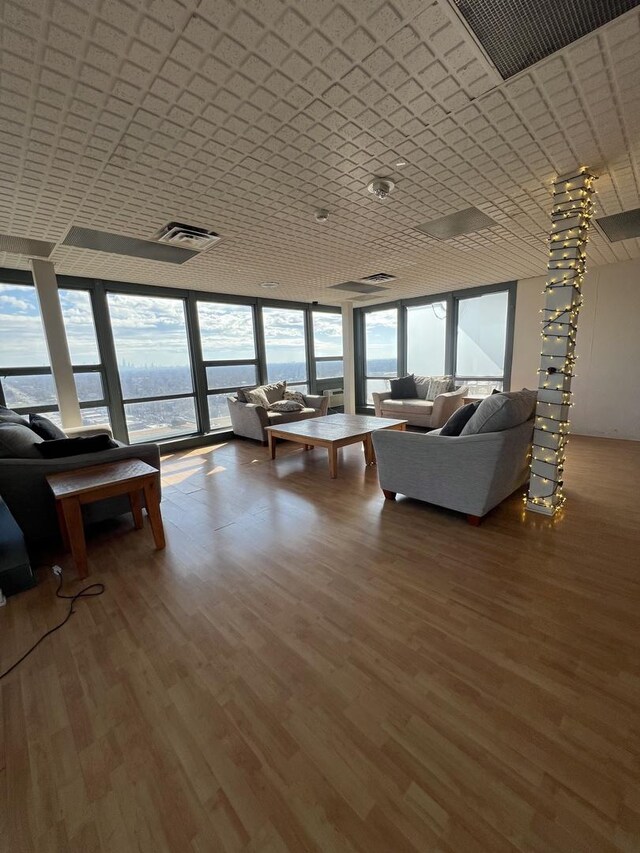 7234 W N Ave Unit 1902, Elmwood Park, IL 60707 - living room featuring wood finished floors