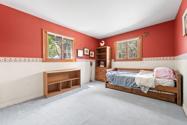 137 N Clark Dr, Palatine, IL 60074 - bedroom with multiple windows and carpet floors