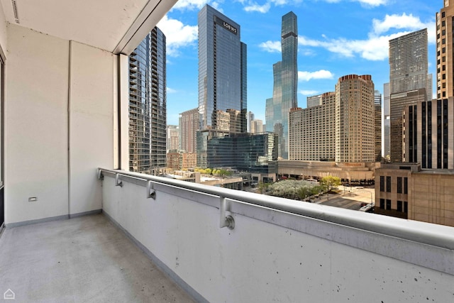 240 E Illinois St Unit 805, Chicago, IL 60611 - balcony with a view of skyline