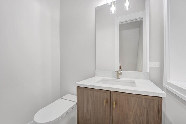 2353 W Ohio St, Chicago, IL 60612 - half bath with vanity and toilet