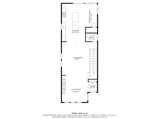 2353 W Ohio St, Chicago, IL 60612 - room layout