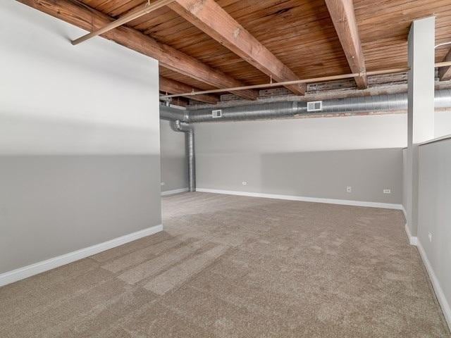 50 E 26th St Unit 406, Chicago, IL 60616 - spacious closet featuring carpet floors and beam ceiling