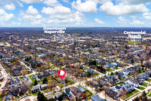 206-208 N Fremont St, Naperville, IL 60540 - view of property location featuring nearby suburban area