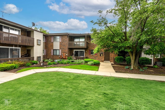 6724 181st St Unit 1513, Tinley Park, IL 60477 - view of building exterior featuring central AC