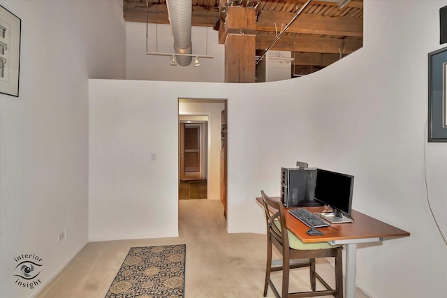 360 W Illinois St Unit 114, Chicago, IL 60654 - carpeted office with a towering ceiling