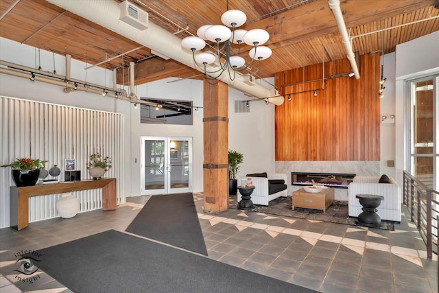360 W Illinois St Unit 114, Chicago, IL 60654 - building lobby with a towering ceiling