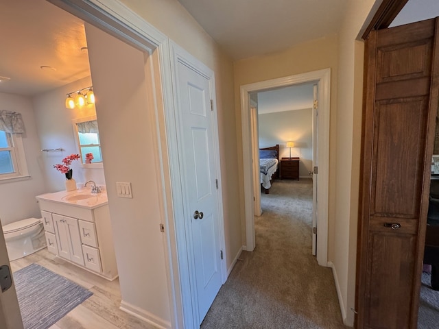 1805 E Tano Ln, Mount Prospect, IL 60056 - corridor with a sink