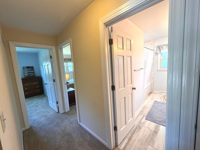 1805 E Tano Ln, Mount Prospect, IL 60056 - hall with healthy amount of natural light and baseboards