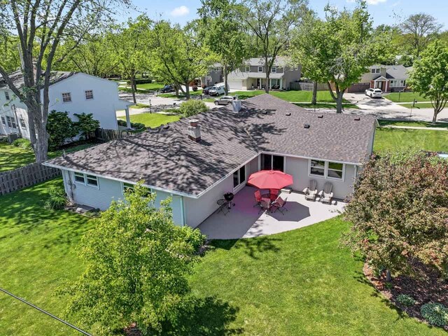1805 E Tano Ln, Mount Prospect, IL 60056 - aerial perspective of suburban area
