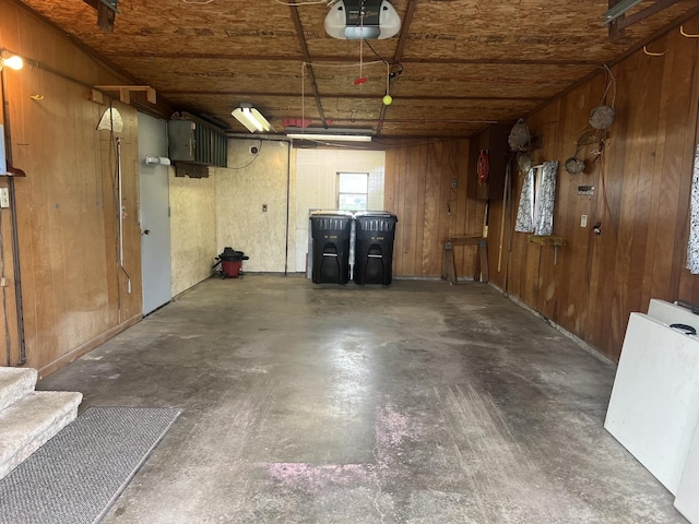 204 Elm St, Morrison, IL 61270 - garage featuring a garage door opener