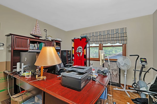 25408 W Willow Dr, Plainfield, IL 60544 - office featuring wood finished floors