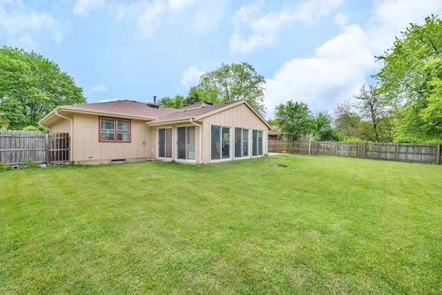 25408 W Willow Dr, Plainfield, IL 60544 - rear view of house featuring a sunroom and a shingled roof