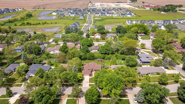 25408 W Willow Dr, Plainfield, IL 60544 - aerial overview of property's location featuring nearby suburban area and a nearby body of water