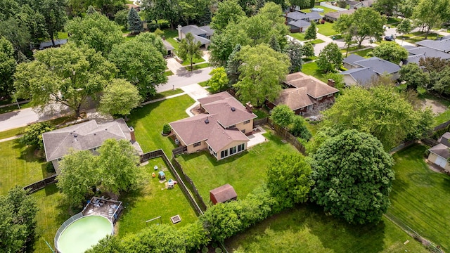 25408 W Willow Dr, Plainfield, IL 60544 - aerial view of residential area
