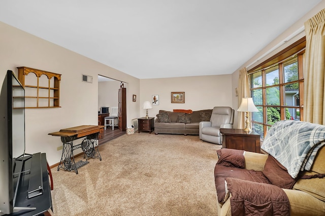 25408 W Willow Dr, Plainfield, IL 60544 - carpeted living room with baseboards