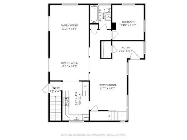 1126 N Dryden Ave, Arlington Heights, IL 60004 - view of home floor plan