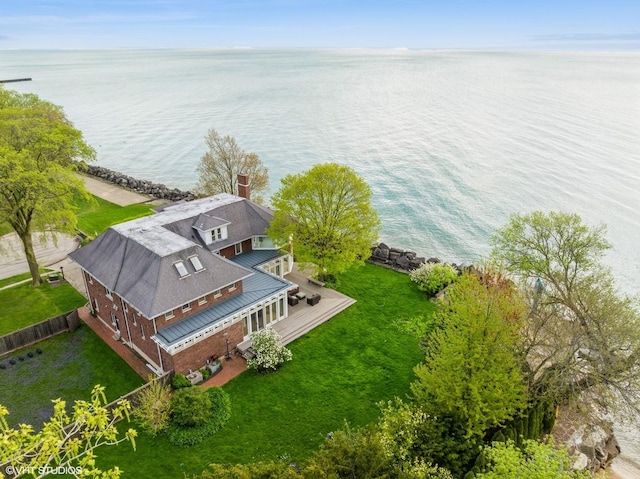 90 Kedzie St, Evanston, IL 60202 - view of subject property with a nearby body of water
