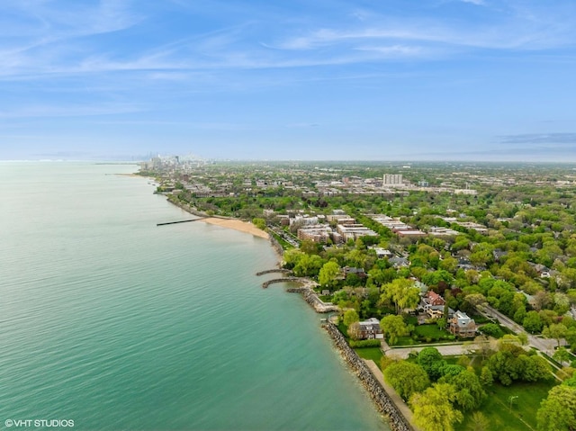 90 Kedzie St, Evanston, IL 60202 - aerial view of a large body of water