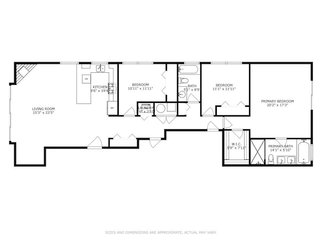 3560 S Giles Ave Unit 2, Chicago, IL 60653 - floor plan / room layout