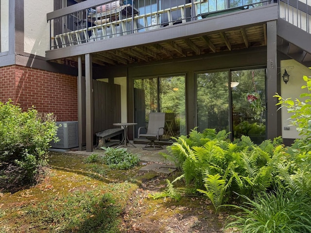 258 Brookside Ln Unit B, Willowbrook, IL 60527 - view of patio / terrace featuring a balcony