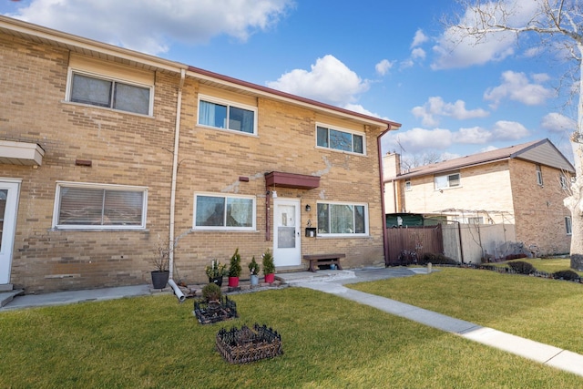 1520 Pennsylvania Ave, Des Plaines, IL 60018 - back of property with brick siding