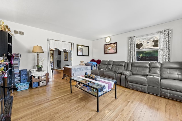 1520 Pennsylvania Ave, Des Plaines, IL 60018 - living room with light wood-style floors