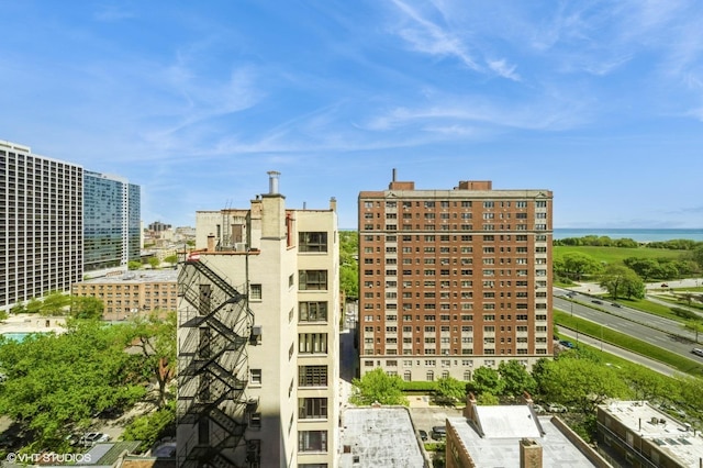 4250 N Marine Dr Unit 1628, Chicago, IL 60613 - view of property featuring a view of city