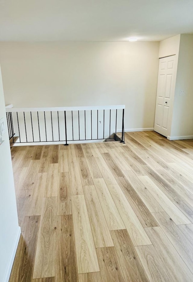 238 Chippewa Ct Unit D, Bolingbrook, IL 60440 - unfurnished room with wood finished floors and baseboards