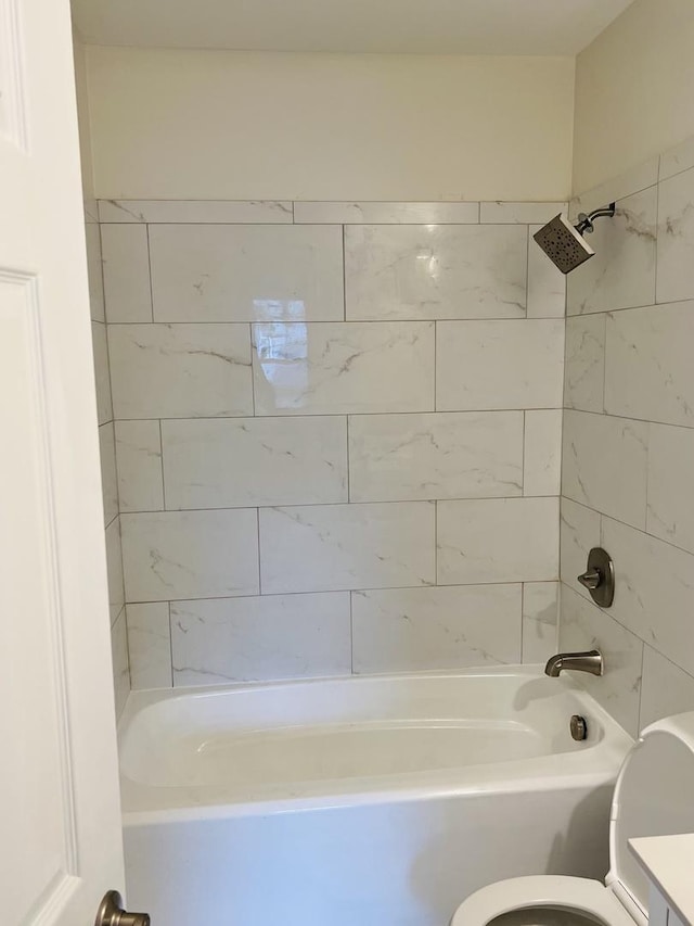 238 Chippewa Ct Unit D, Bolingbrook, IL 60440 - full bathroom with toilet and shower / bath combination