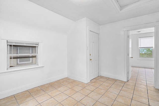 2022 S Halsted St, Chicago Heights, IL 60411 - spare room featuring light tile patterned floors and baseboards