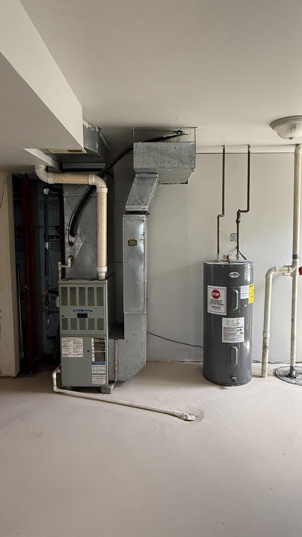 1117 Cutter Ave, Joliet, IL 60432 - utilities featuring electric water heater and heating unit