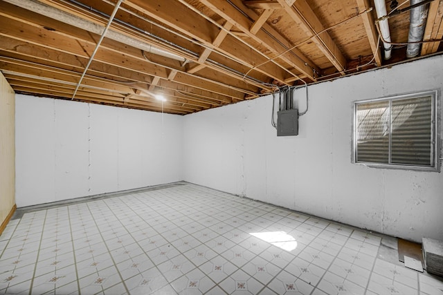 3795 Whispering Trails Dr, Hoffman Estates, IL 60192 - basement featuring electric panel and light floors