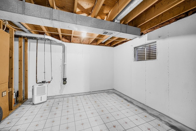3795 Whispering Trails Dr, Hoffman Estates, IL 60192 - unfinished basement with light floors