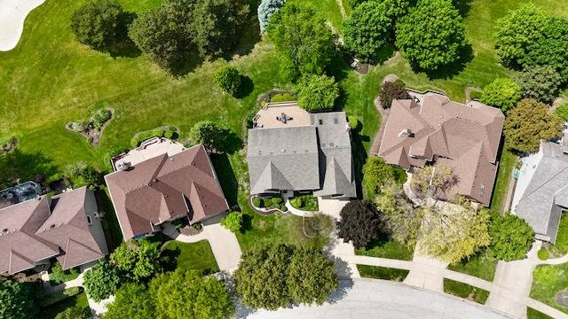 1420 Greenlake Dr, Aurora, IL 60502 - aerial perspective of suburban area